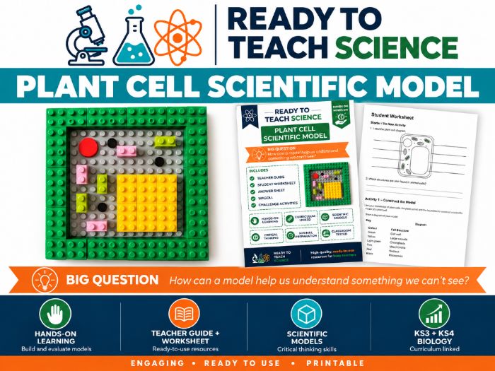 Plant Cell Scientific Model Activity | KS3 & KS4 Biology | Critical Thinking | Complete Lesson