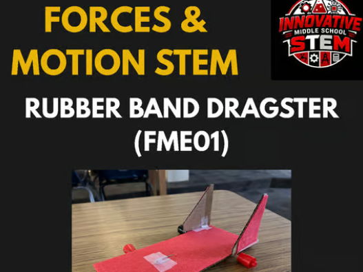 Rubber Band Dragster Physics Lab FME01
