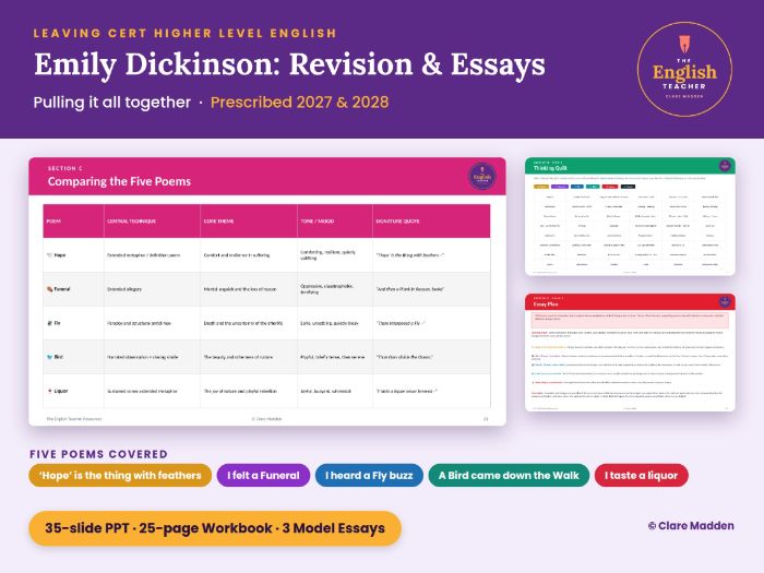 Dickinson Revision & Essay Writing LC