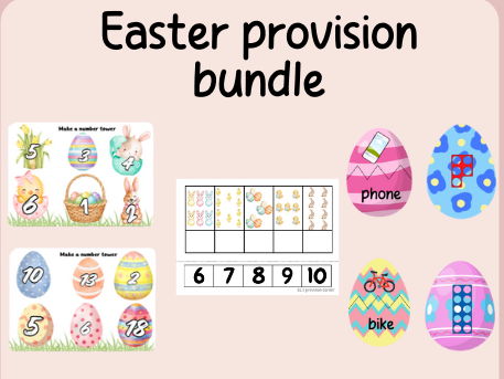 Easter bundle- Year 1 continuous provision