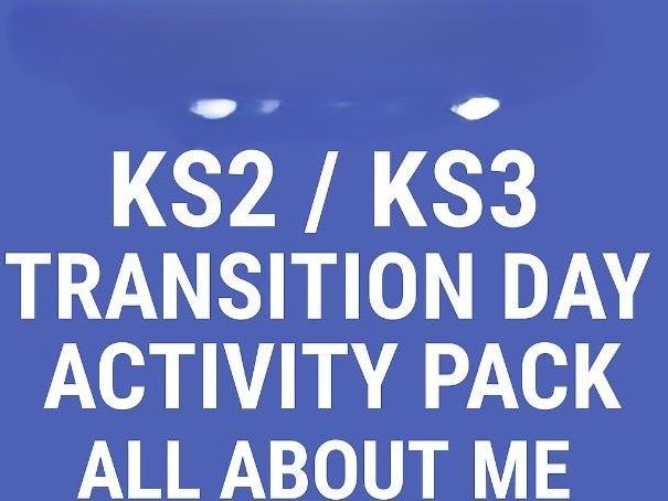KS2 / KS3 Transition Day Activity Pack 2026– All About Me, Classroom Design Workbook