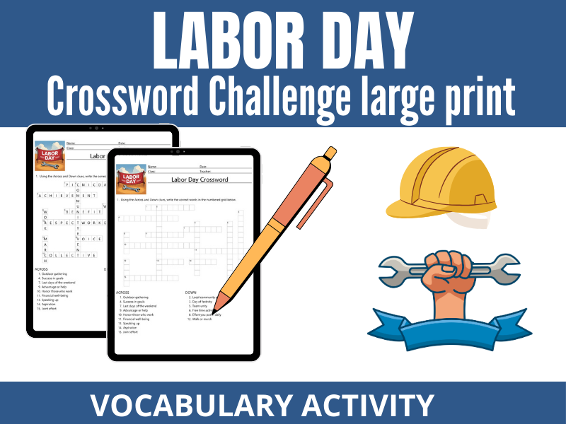 Labor Day Crossword Challenge