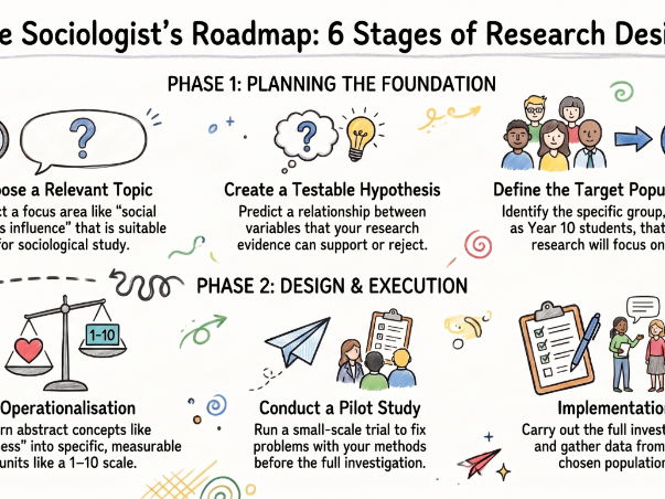 IGCSE Sociology: Research Methods - Stages of Research Design