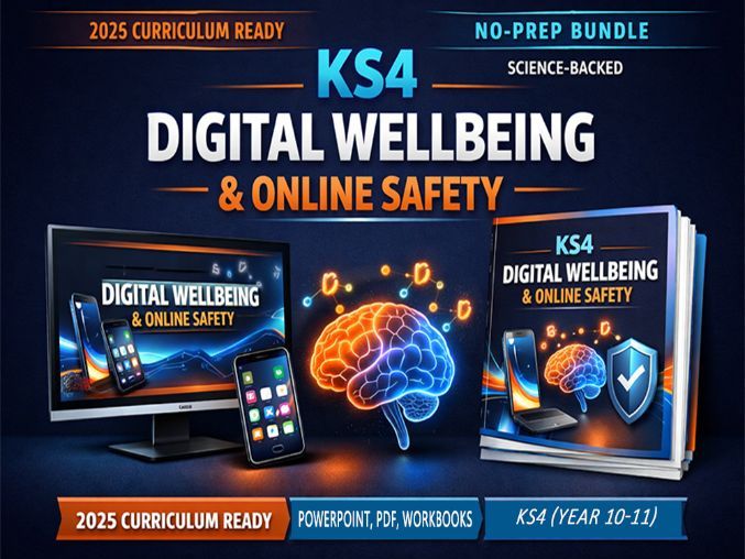 KS4 Digital Wellbeing & Online Safety Bundle