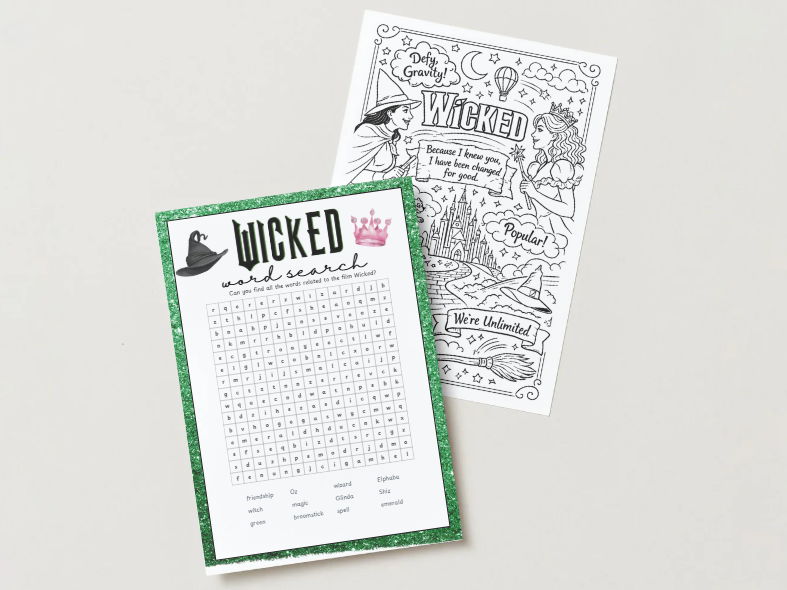Wicked: Creative Activities & Puzzles Pack