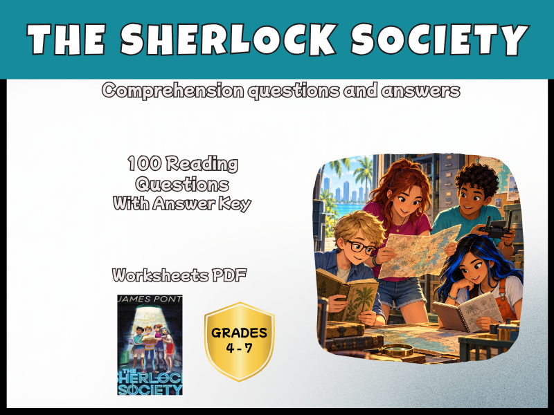 The Sherlock Society | Comprehension Questions & Answers | Novel Study | Years 4–7