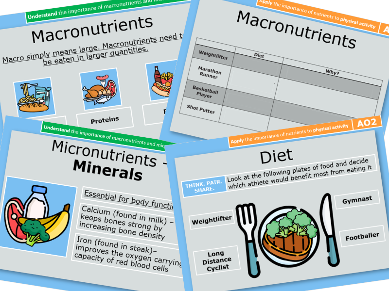 4. Balanced Diet and the Role of Nutrients