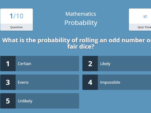 Probability Quiz