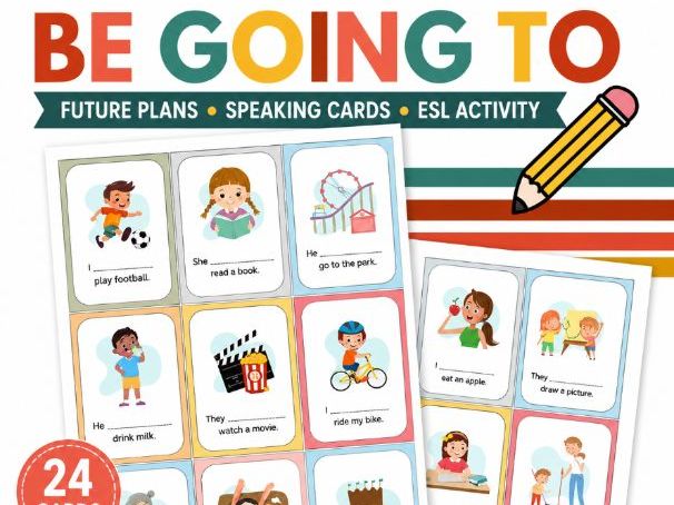 Be Going To Future Tense Worksheets & Exercises | ESL Grammar Practice Activitie