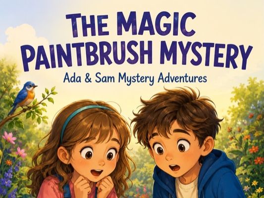 Ada&Sam Mystery Activity The Magic Paintbrush