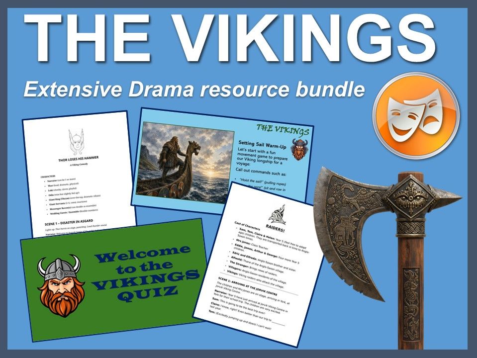 The Vikings: Extensive Drama resource bundle