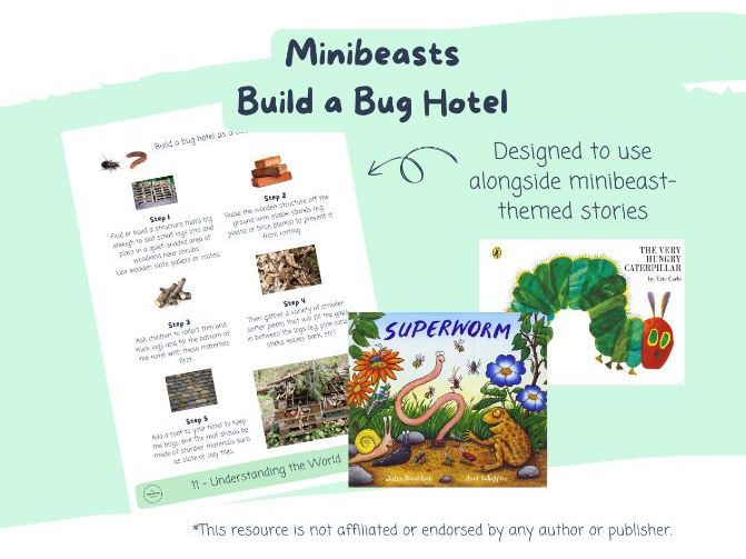 Minibeasts Build a Bug Hotel Activity