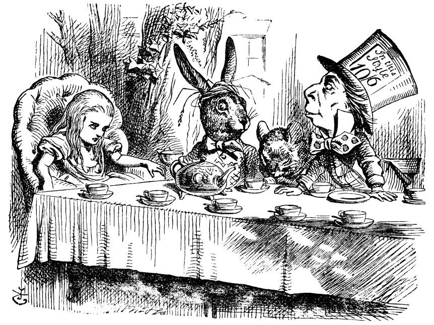 Alice in Wonderland Chapter 7 Worksheet