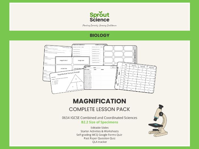 Magnification| Complete Lesson Pack