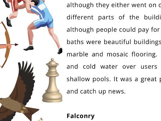 The Golden Age of Baghdad - Leisure Activities Worksheets