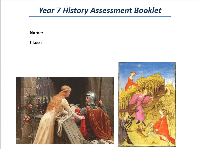 Year 7 Assessment Booklet