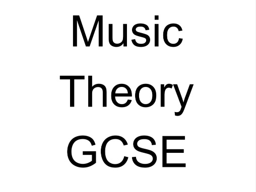Music Theory GCSE Guide