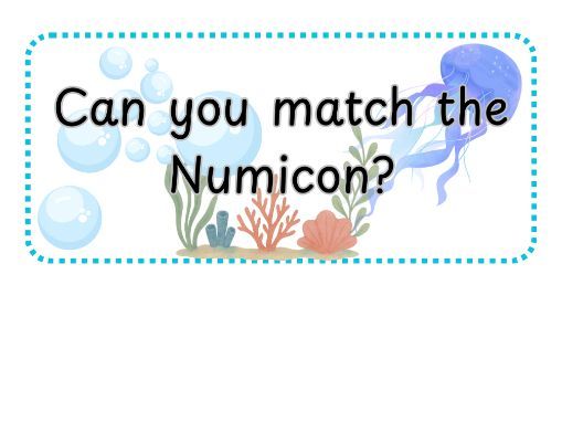 Under the Sea Counting Provision Activity