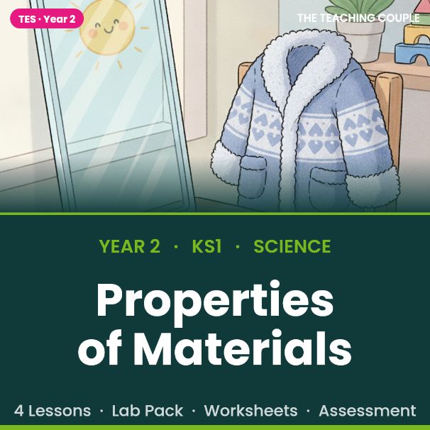 Y2 Science: Uses of Everyday Materials | Full Unit + Investigation
