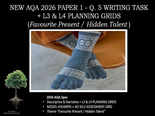 QUESTION 5- PRESENTS | 2026 PAPER 1 | PLANS | AO GRID | MODELS