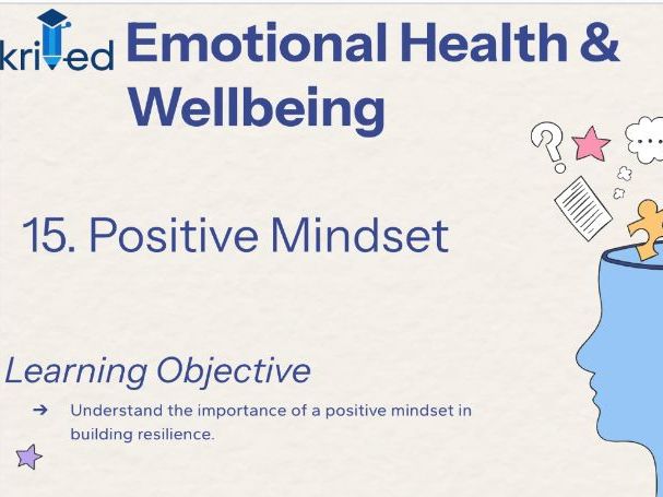 Positive Mindset & Resilience – Year 8 PSHE Lesson on Mental Strength