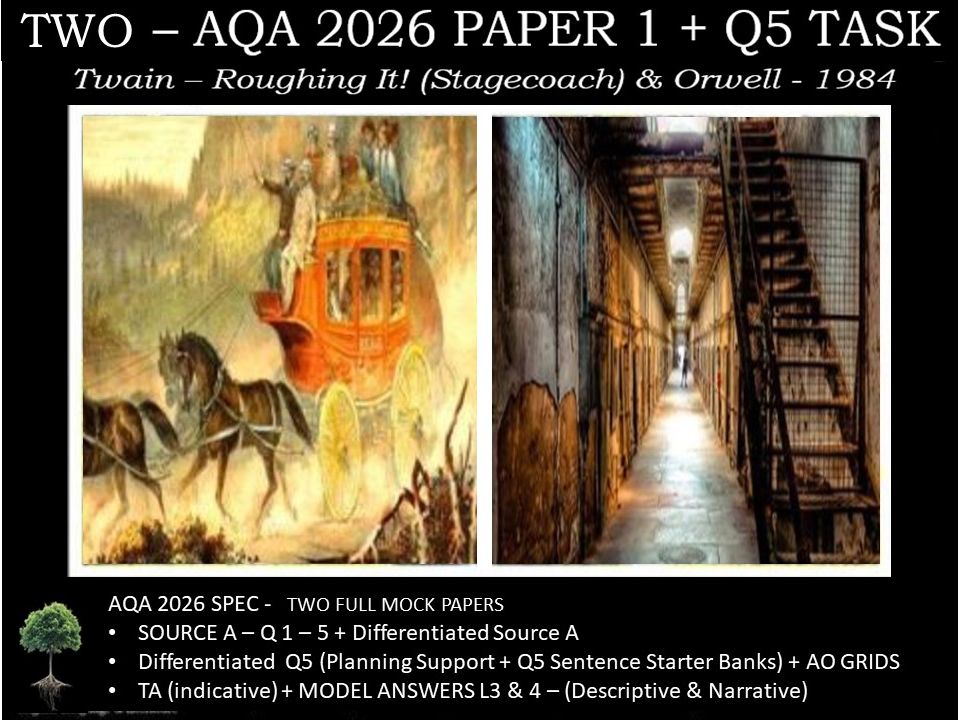 TWO - PAPER 1 | 2026 FULL MOCKS | Q5 TASKS