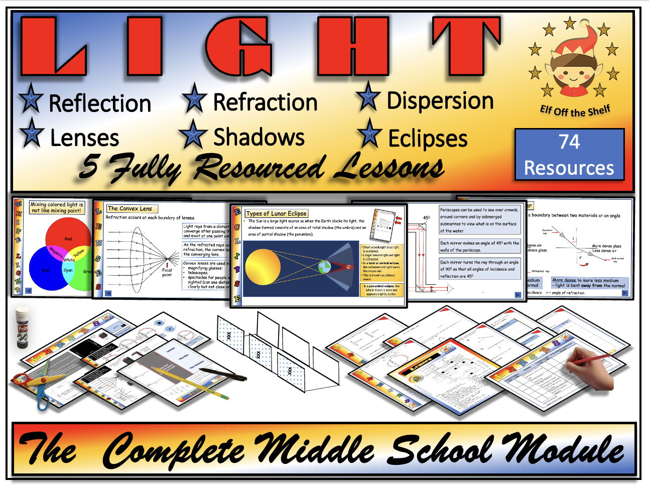 Light - The Complete Module for KS3
