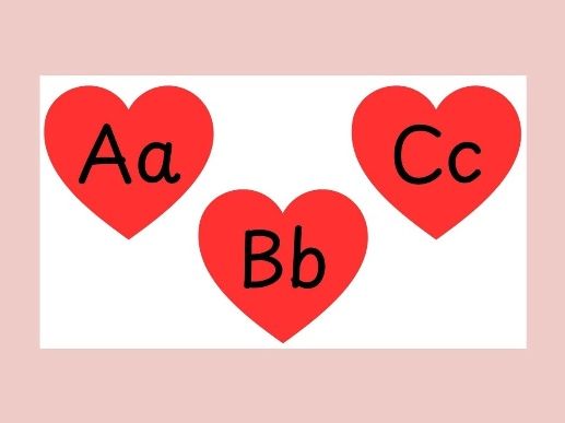Valentine’s Day Alphabet Bunting | Uppercase & Lowercase Letters (EYFS & Year 1)