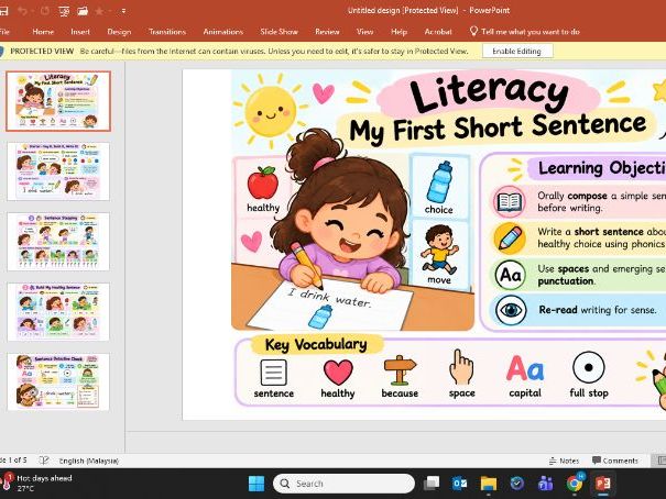 Literacy - Reception - All About Me