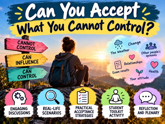 Can You Accept What You Cannot Control? PSHE Lesson