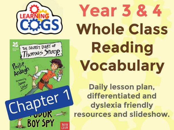 Y4 The Secret Diary of a Tudor Spy – Chapter 1 Vocabulary (Context Clues) Dyslexia-Friendly Pack