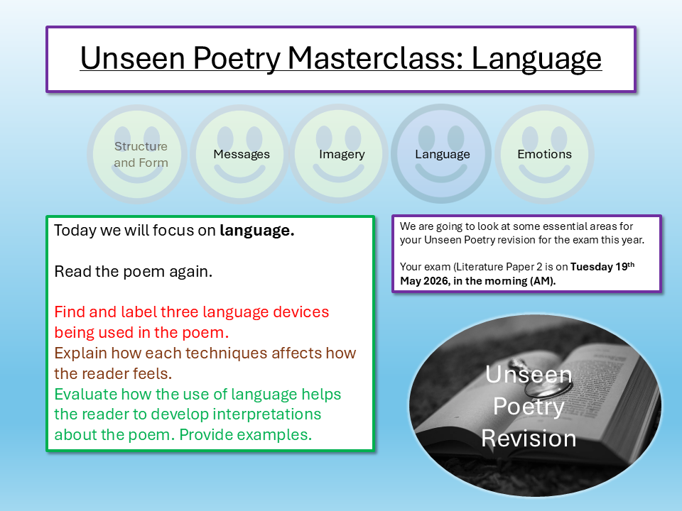 Unseen Poetry Revision 2026