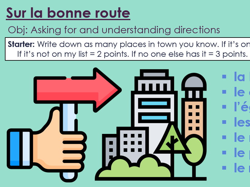 NEW 2026 GCSE French. Higher/ Rouge. Module 7: Unit 2. Sur la bonne route