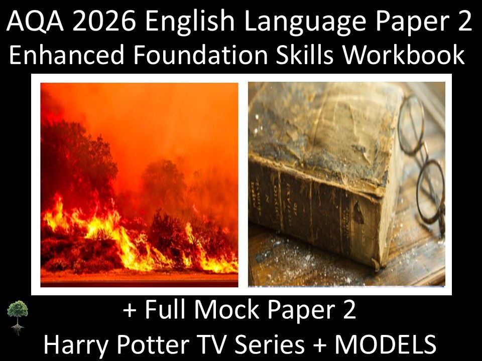 AQA 2026 English Language Paper 2 : Foundation Skills Workbook + MODELS