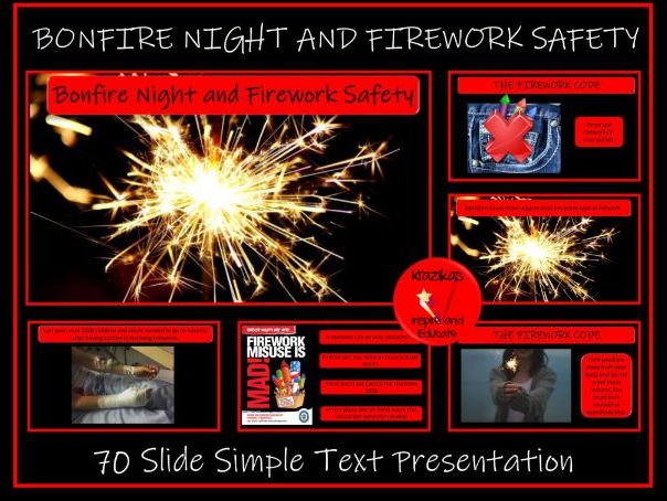 Firework Safety PowerPoint Presentation